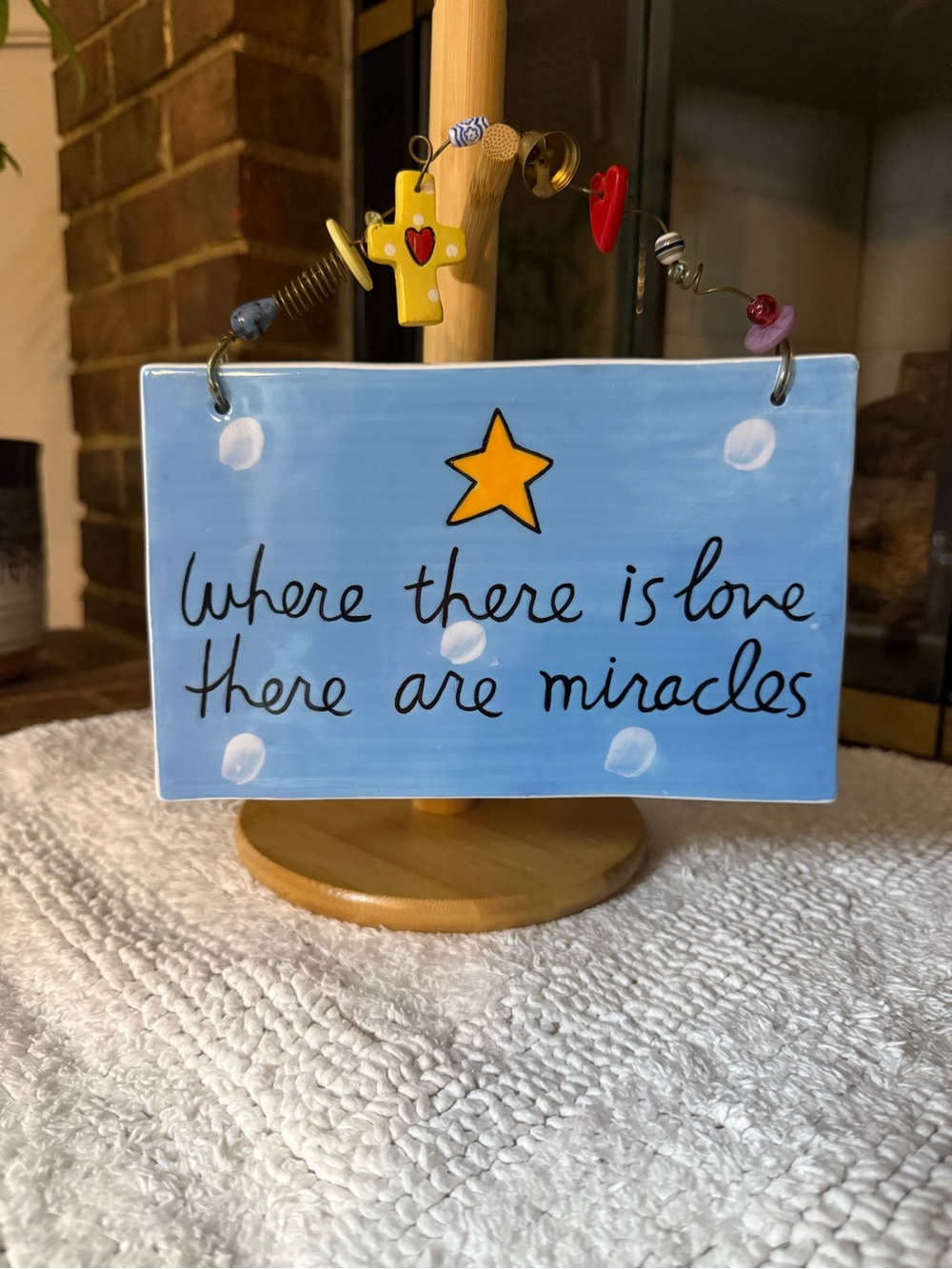 Silvestri “Where There Is Love" Wall Plaque